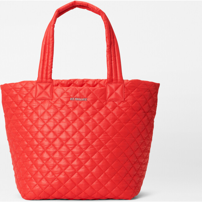 Medium Metro Tote Deluxe, Bright Cherry