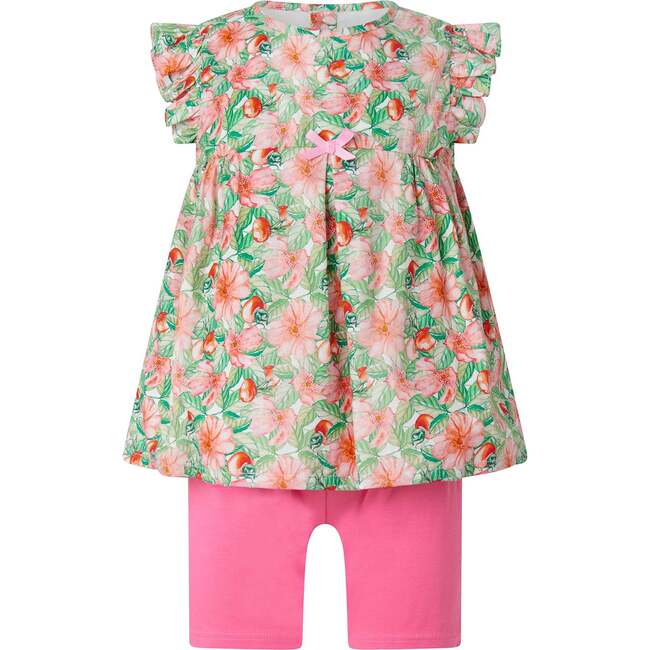 Tropical Fruit Top and Short Set, Multi