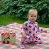 Strawberry Onesie, Pink - Onesies - 3