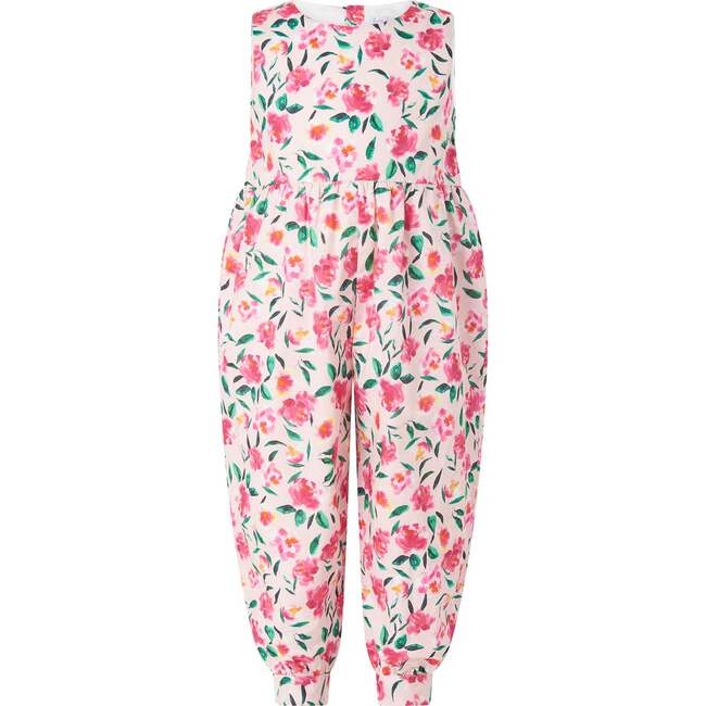 Posy Floral Jumpsuit, Pink