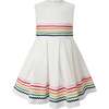 Ric Rac Applique Dress, Multi - Dresses - 1 - thumbnail