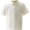 Linen Shirt and Trouser Set, White - Mixed Apparel Set - 3