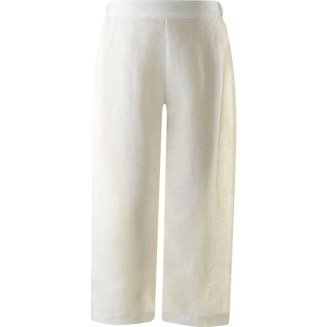 Linen Shirt and Trouser Set, White - Mixed Apparel Set - 5