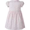 Ditsy Bloom Smocked Button-front Dress, Pink - Dresses - 2