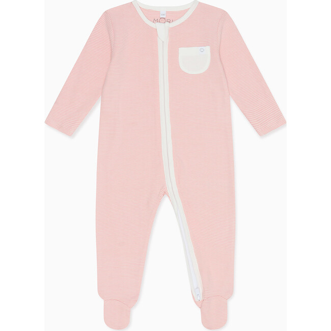 Two Way Zip-Up Sleepsuit 3 Pack, Multi - Footie Pajamas - 3