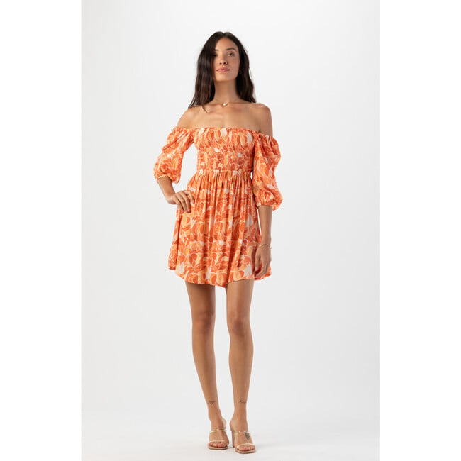 Callum Mini Dress, Orange