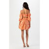 Callum Mini Dress, Orange - Dresses - 3