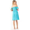 Kids Hollie Dress, Blue - Dresses - 5