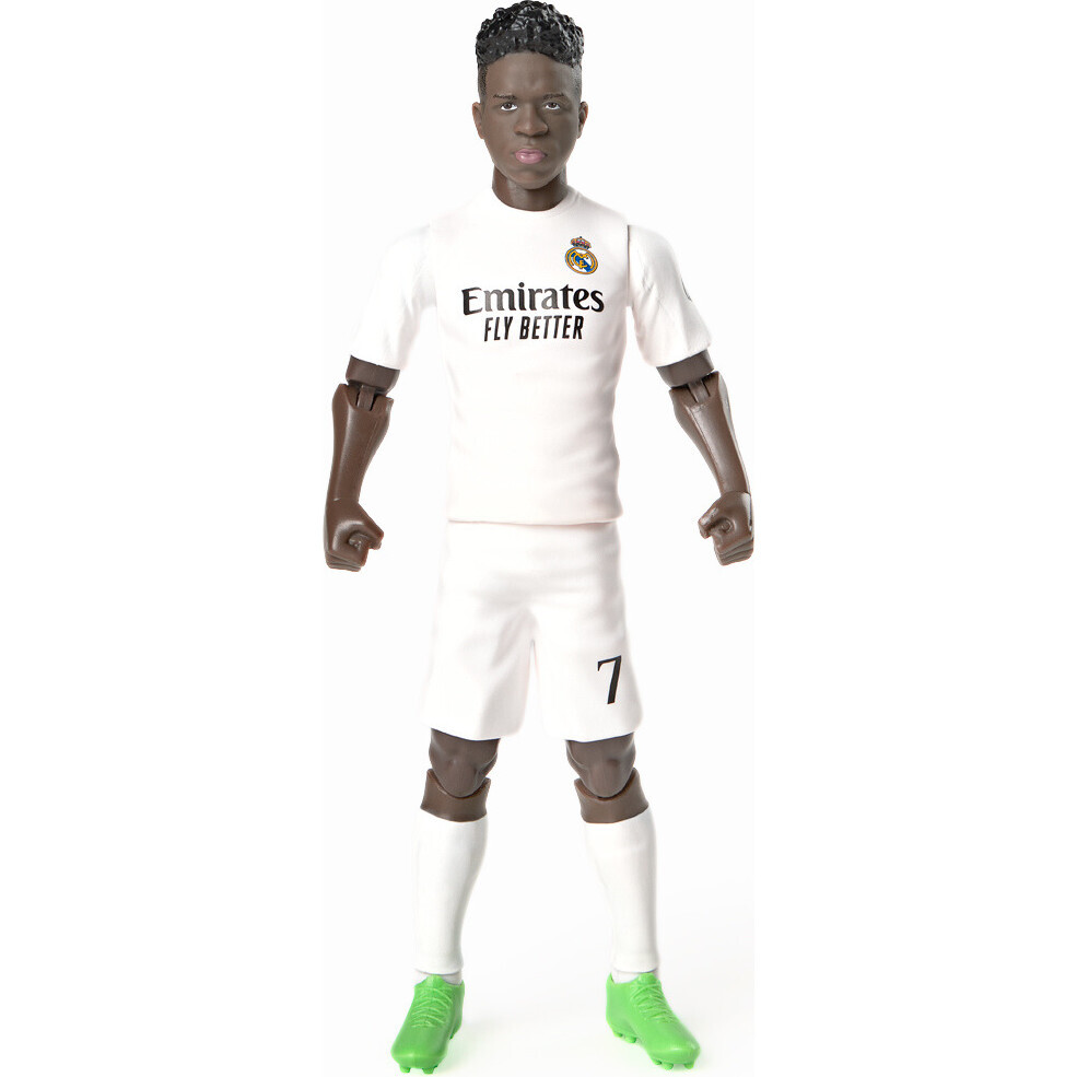 SOCKERS Real Madrid Vinicius 8" Collectible Soccer Action Figure - Action Figures - 1