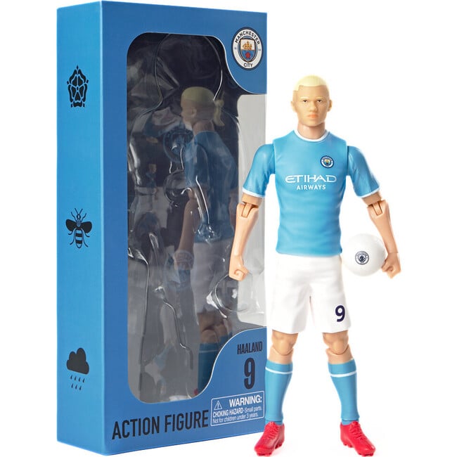 SOCKERS Manchester City Haaland 8" Collectible Soccer Action Figure - Action Figures - 7