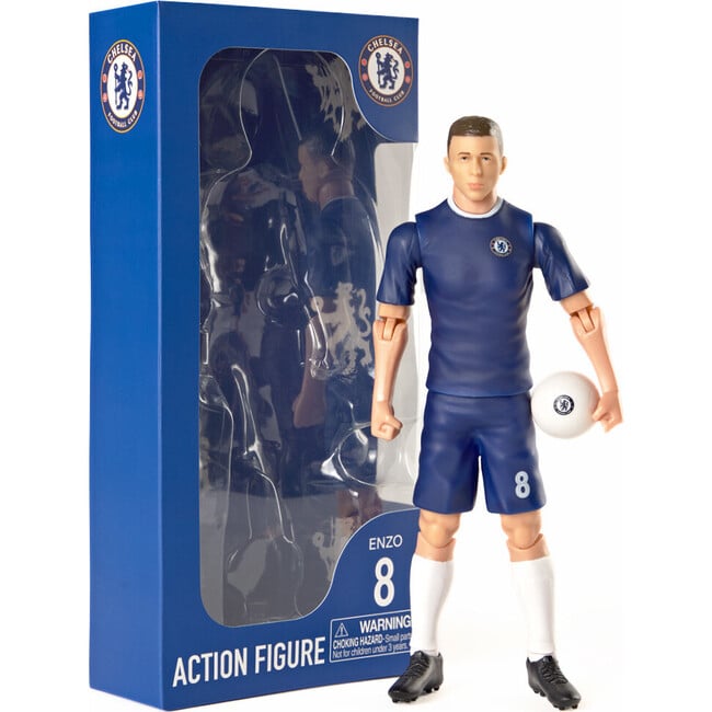 SOCKERS Chelsea Enzo Fernandez 8" Collectible Soccer Action Figure - Action Figures - 7