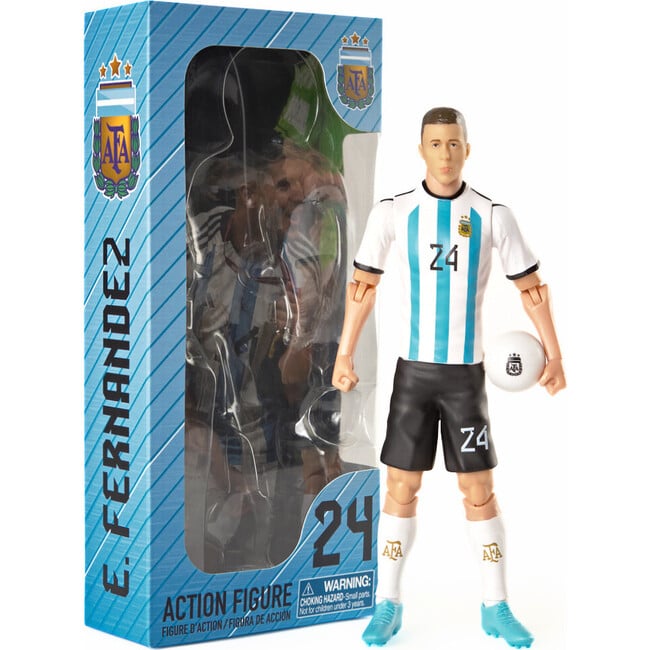 SOCKERS Argentina Enzo 8" Collectible Soccer Action Figure - Action Figures - 7