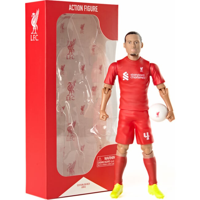 SOCKERS Liverpool Van Dijk 8" Collectible Soccer Action Figure - Action Figures - 7