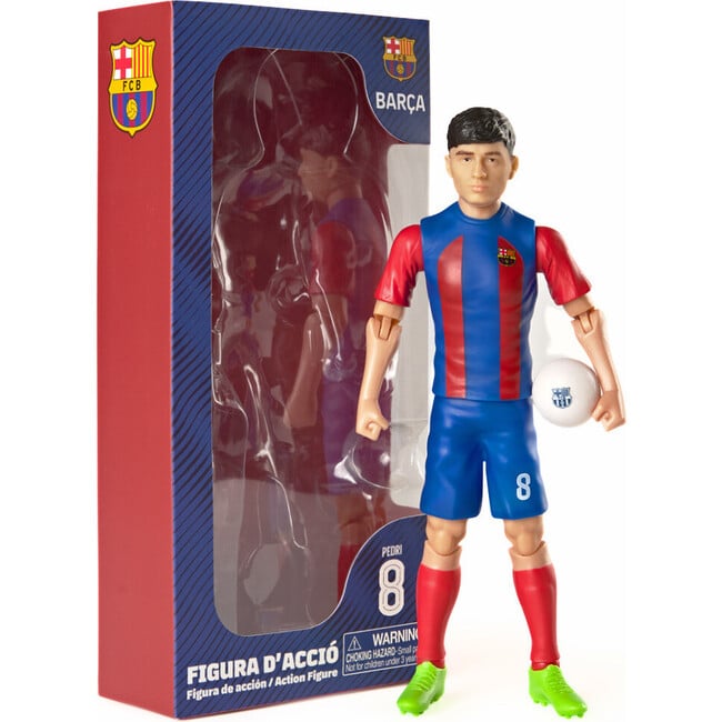 SOCKERS FC Barcelona Pedri 8" Collectible Soccer Action Figure - Action Figures - 7