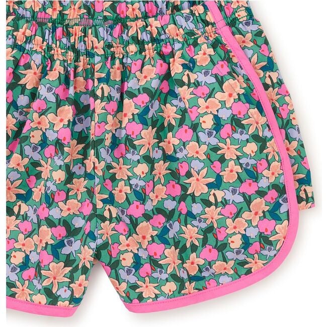 Woven Dolphin Shorts, Orchid Ditsy - Shorts - 3