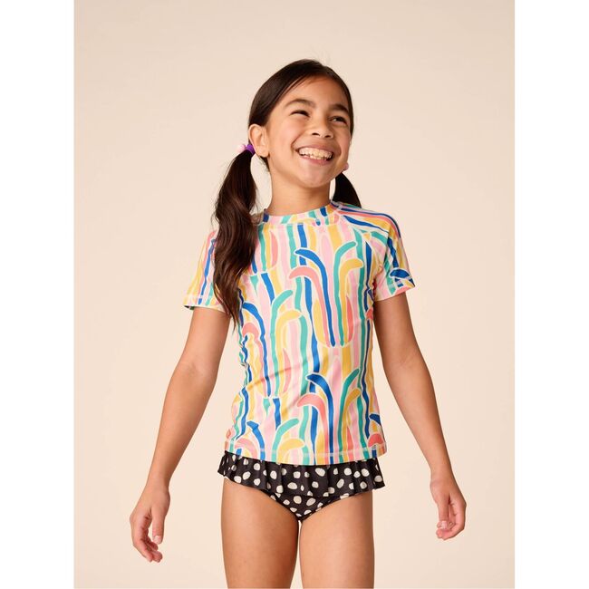 Ruffled Bikini Bottoms, Jaguar Spot Dots - Two Pieces - 4