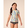 Ruffled Bikini Bottoms, Jaguar Spot Dots - Two Pieces - 4