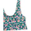 Ruffle Tankini Swim Top, Orchid Ditsy - Two Pieces - 2