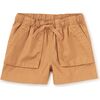 Woven Camp Shorts, Balsa Wood - Shorts - 1 - thumbnail