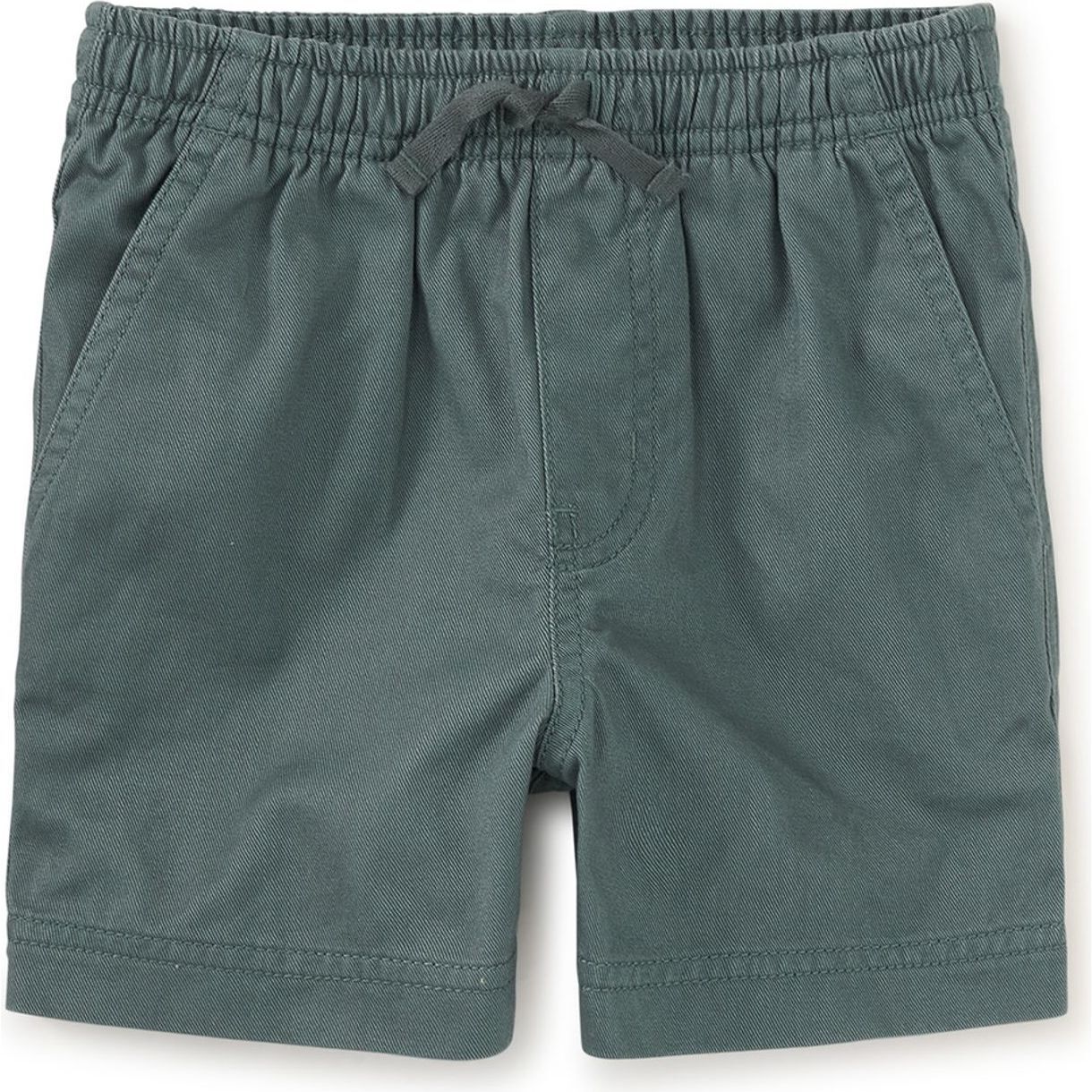 Twill Sport Shorts, Bay Leaf - Shorts - 1
