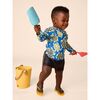 Rash Guard Baby Swim Set 3.0, Tiled Turtles - Two Pieces - 2