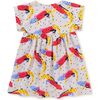 Short Sleeve Empire Dress, Iguana a Go-Go - Dresses - 4