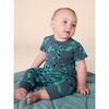 Pocket Baby Romper, Spotted Palms - Rompers - 4