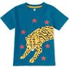 Ocelot Pounce Double Sided Graphic Tee, Aruba - T-Shirts - 1 - thumbnail