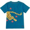 Ocelot Pounce Double Sided Graphic Tee, Aruba - T-Shirts - 3