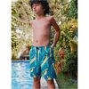 Mid-Length Swim Trunks 3.0, Blue & Yellow Macaws - Swim Trunks - 3