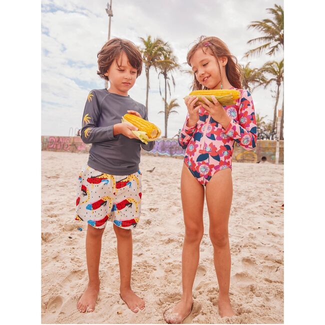 Mid-Length Swim Trunks 2.0, Iguana a Go-Go - Swim Trunks - 3