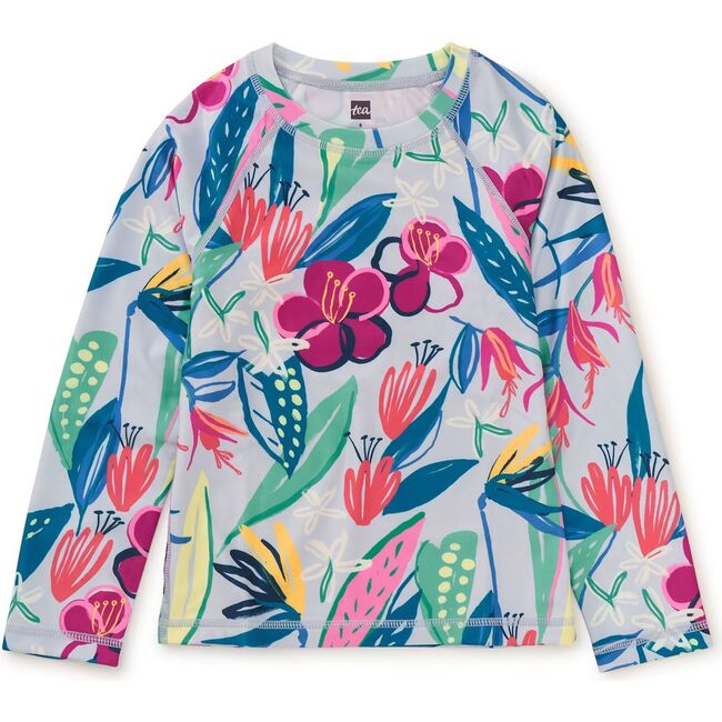 Long Sleeve Rash Guard 4.0, Tropical Floral Burst