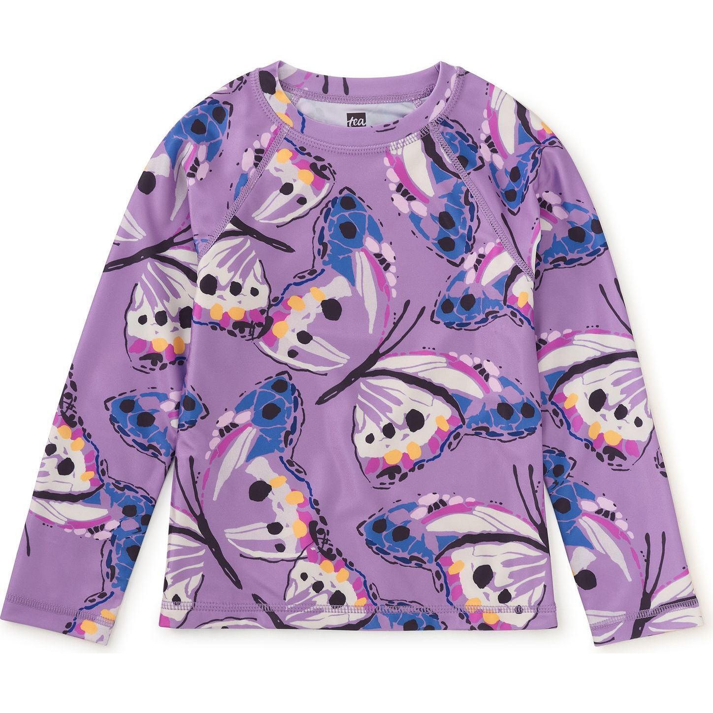 Long Sleeve Rash Guard, Carnival Butterfly - One Pieces - 1