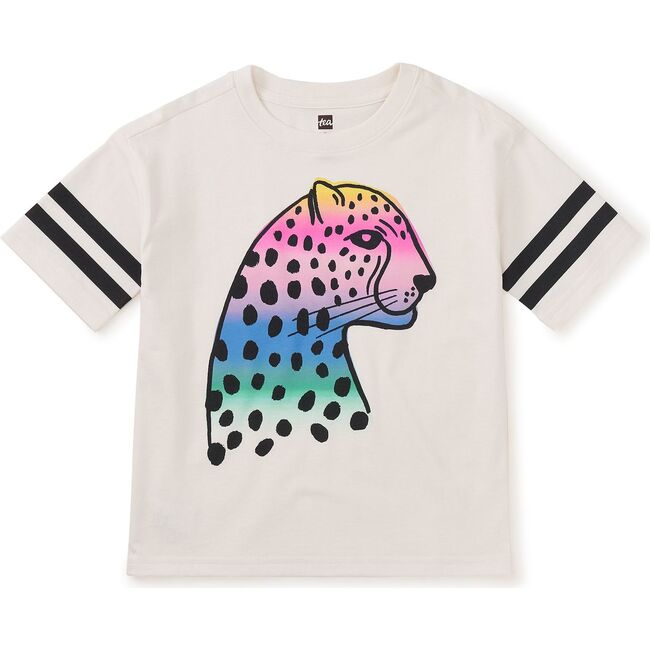 Jaguar Sporty Graphic Tee, Chalk