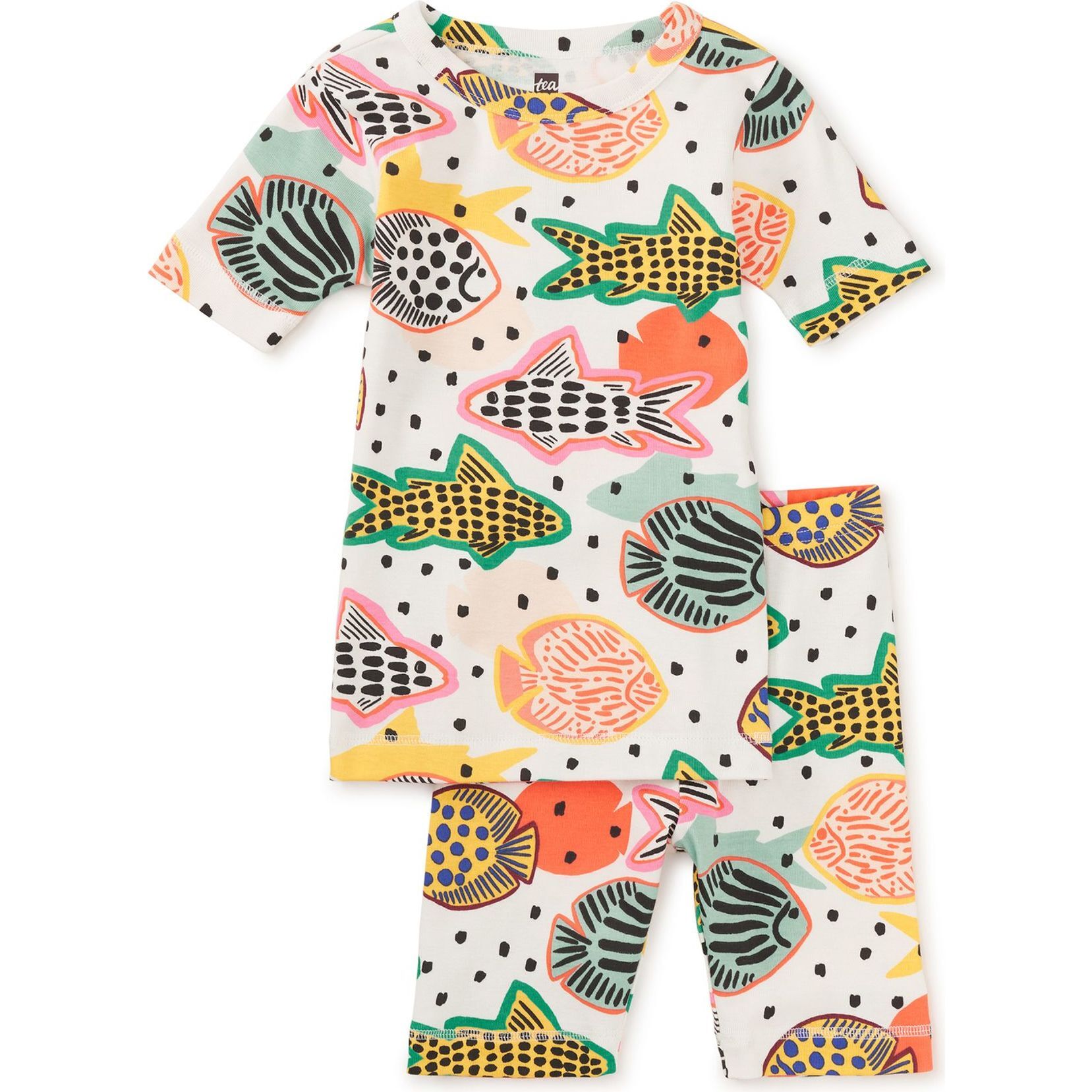 In Your Dreams Pajama Set, Tropical Fish - Pajamas - 1