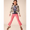 Floral Snake Graphic Tee, Indigo - T-Shirts - 3