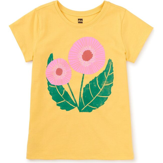 Button Flower Graphic Tee, Del Sol