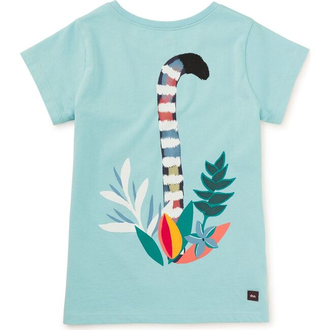 Coati Double Sided Graphic Tee, Canal Blue - T-Shirts - 2