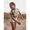 Coati Double Sided Graphic Tee, Canal Blue - T-Shirts - 4