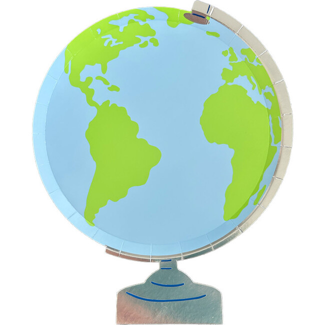 Smarty Pants Globe Large Plates