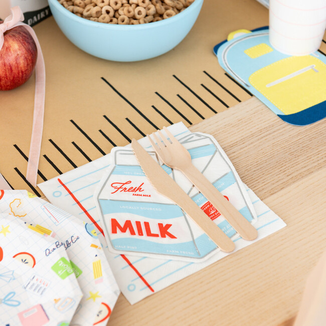 Smarty Pants Milk Carton Large Napkins - Tableware - 2