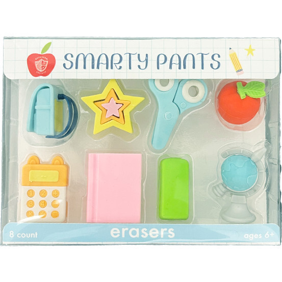 Smarty Pants  Eraser Set