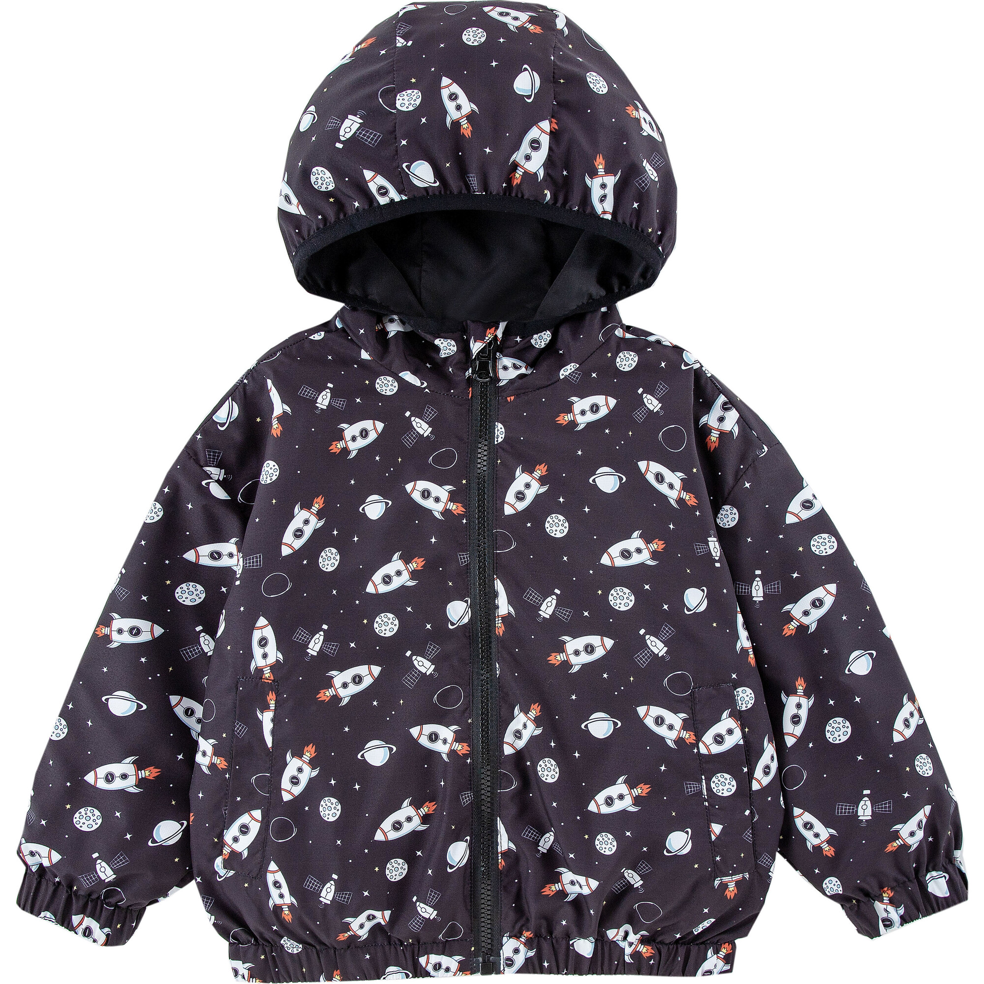 Nova Reversible Windbreaker, Spaceship - Jackets - 1
