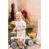 George Stripe Dungaree & Shirt, Blue - Mixed Apparel Set - 3