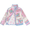 Kids Vintage Quilt Jacket, Pink Floral Patchwork - 8y - Jackets - 1 - thumbnail