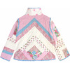 Kids Vintage Quilt Jacket, Pink Floral Patchwork - 8y - Jackets - 2