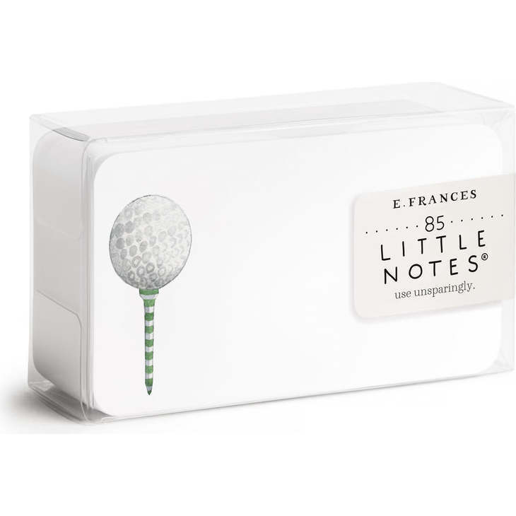 Set of 85 Little Notes®, Golf Tee - Paper Goods - 1