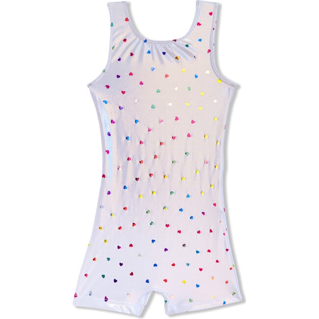 Hearts Shimmer Biketard - Leotard - 1