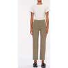 Patti Straight High Rise Ankle, Pale Green - Jeans - 1 - thumbnail