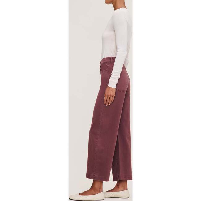 Hepburn Wide Leg High Rise Ankle, Dried Rose - Jeans - 2